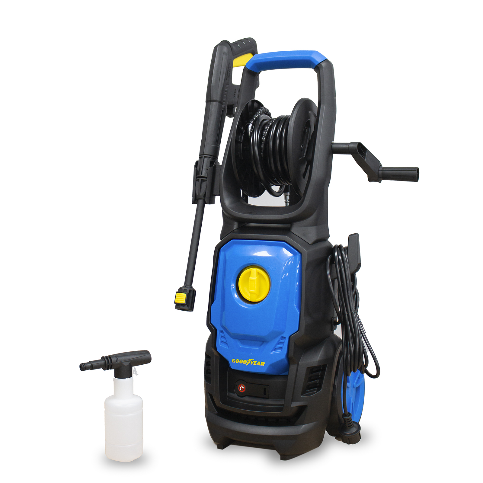Goodyear hidrolimpiadora eléctrica con cepillo | potente 2.000w