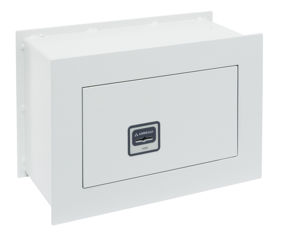 Arregui ideal 5 271311 caja fuerte de empotrar con llave, 20x30x15 cm, 5l