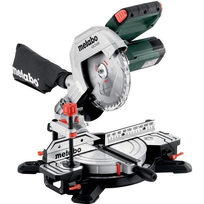 Ingletadora compacta 1300w - 216 mm - láser