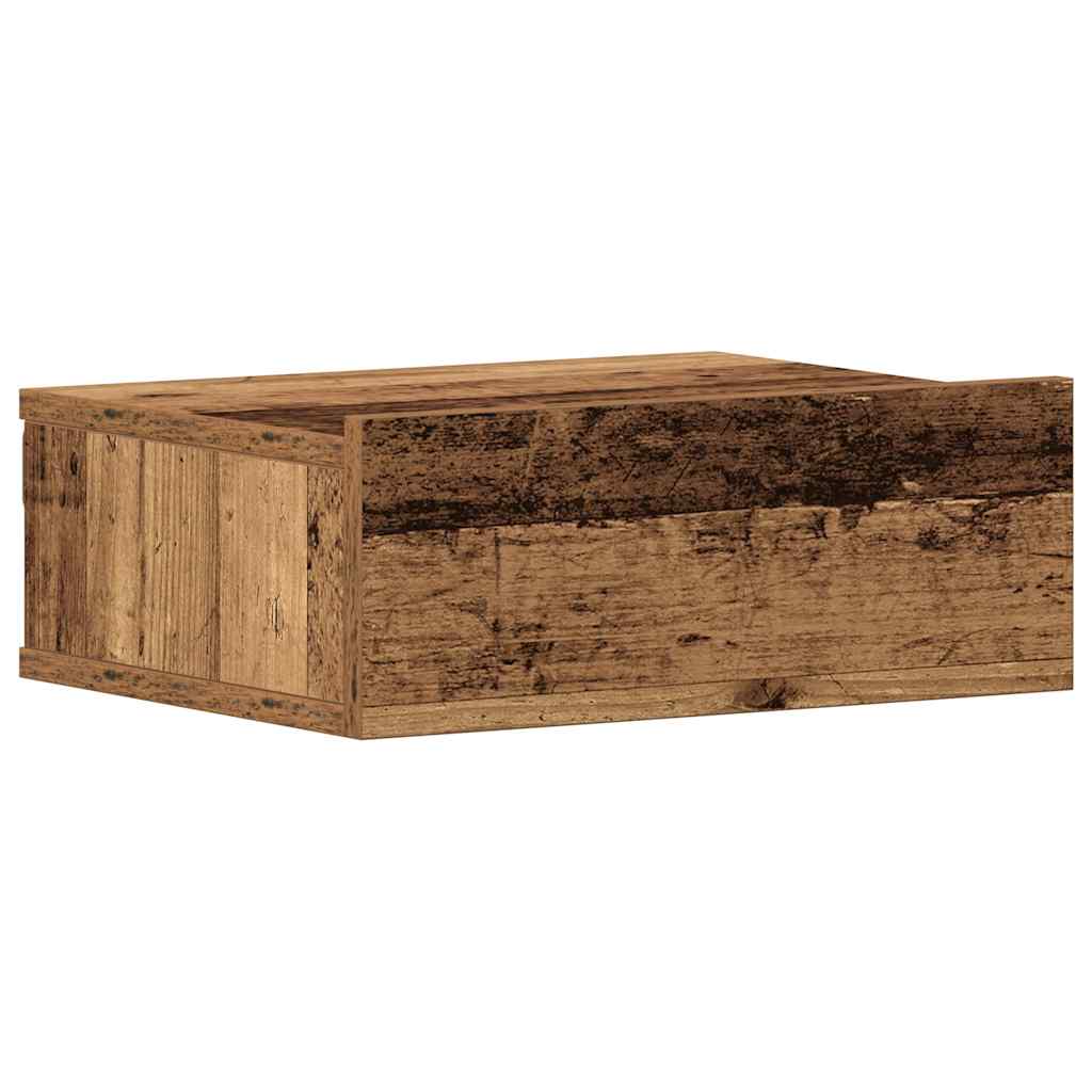 Casa lúmina - mesita de noche madera madeira 40 x 32 x 15 cm