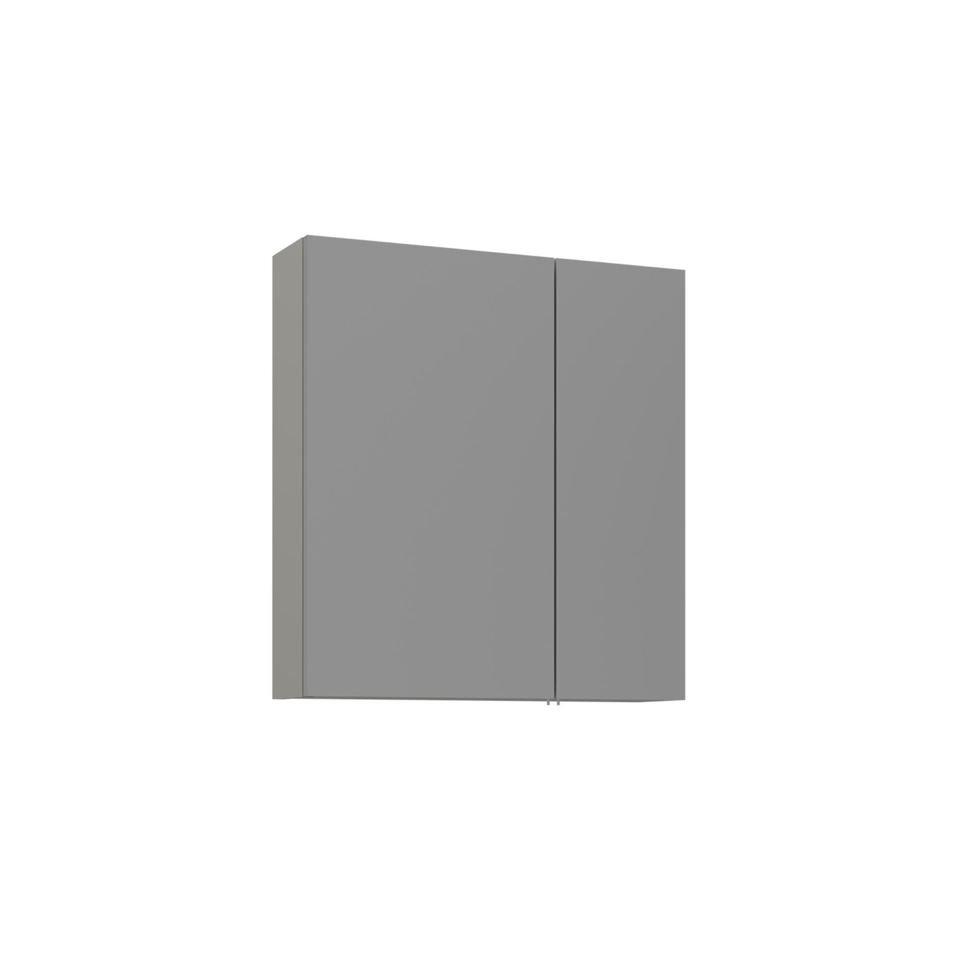 Mueble de baño con espejo <<bari 60>> - 60 x 16 x 66 cm - cachemira mate