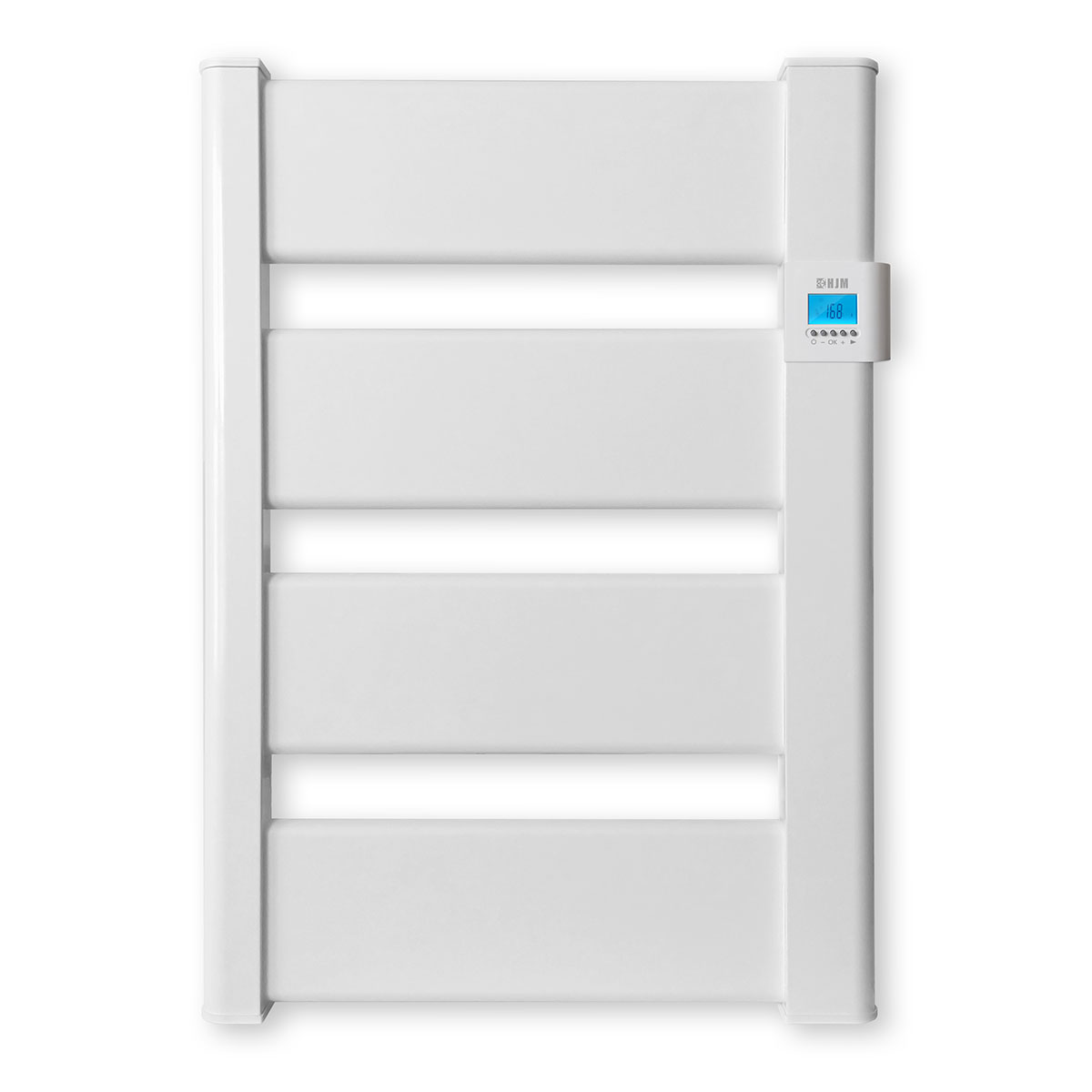 Radiador secatoallas eléctrico de bajo consumo Vera (500w) - blanco HJM