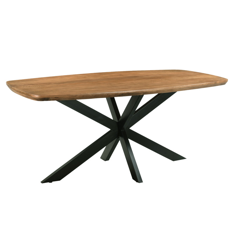 Skagen-mesa de comedor 6/8 personas de 180 cm madera maciza