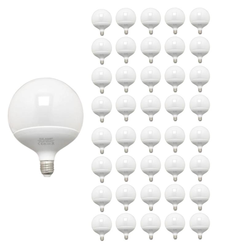 Bombilla LED E27 25w 220v g140 300° globo (pack de 40) - blanco f