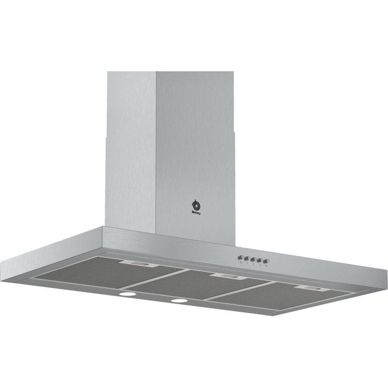 Campana balay 3bc095mx pared rectangular 90 cm acero