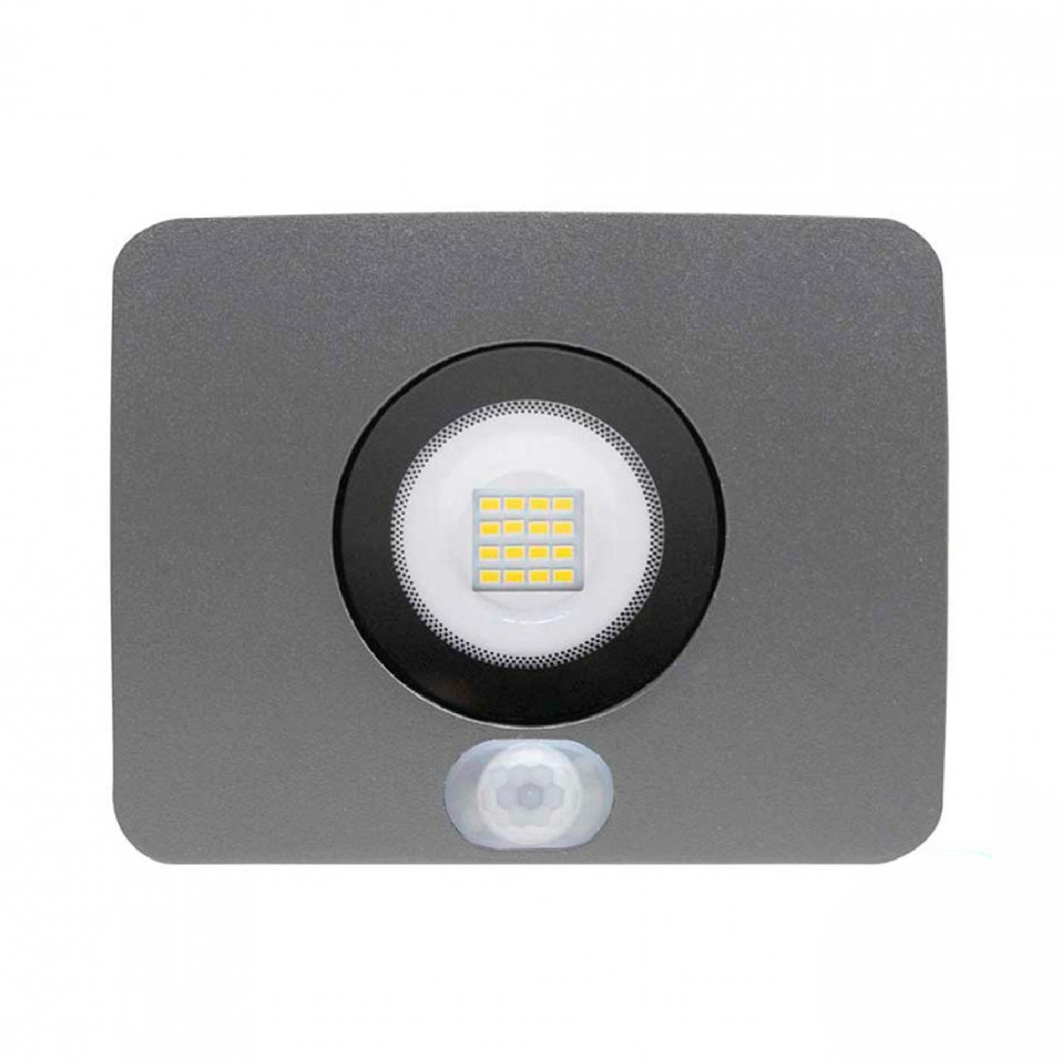 Proyector LED 10w ultraslim de exterior con sensor crepuscular y movimiento