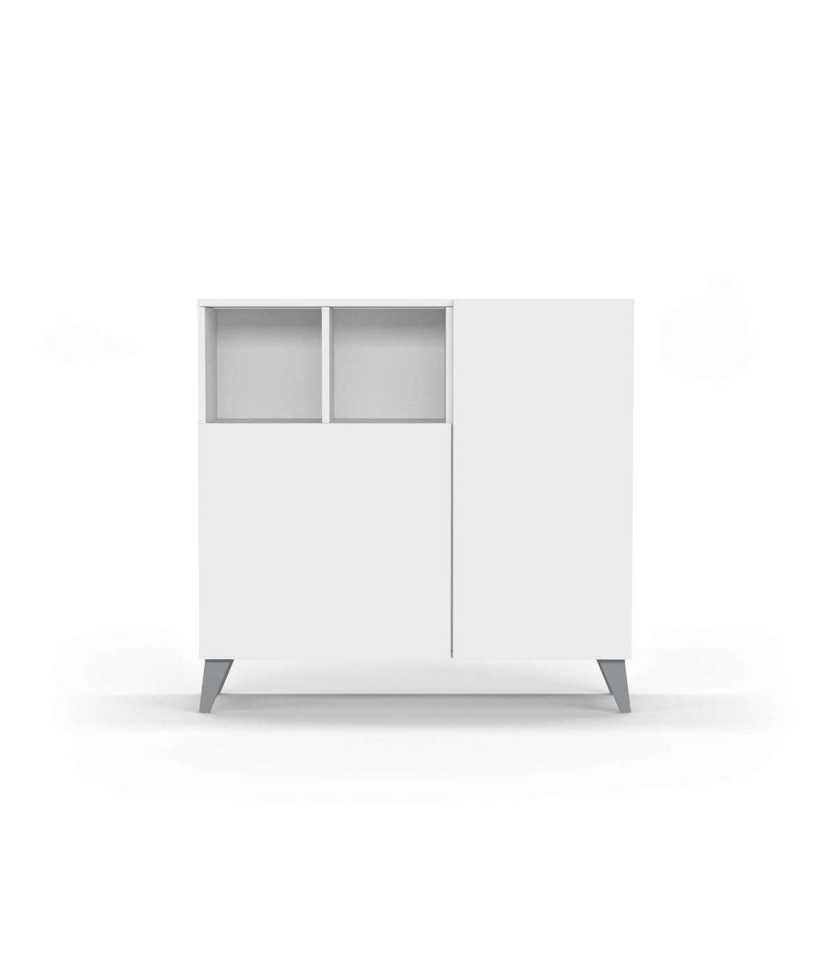 Recibidor zapatero 2 puertas diseño moderno y funcional