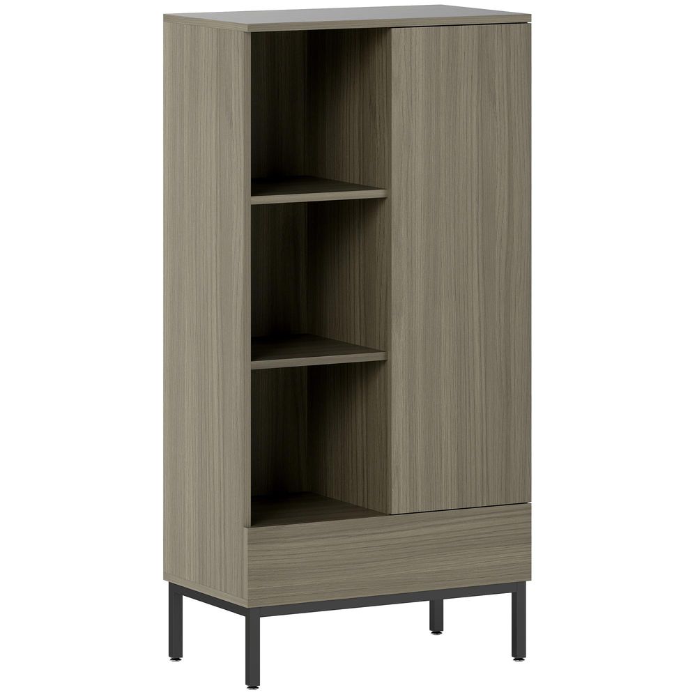 Aparador 60x34x121 cm color marrón Homcom, hogar - muebles de comedor