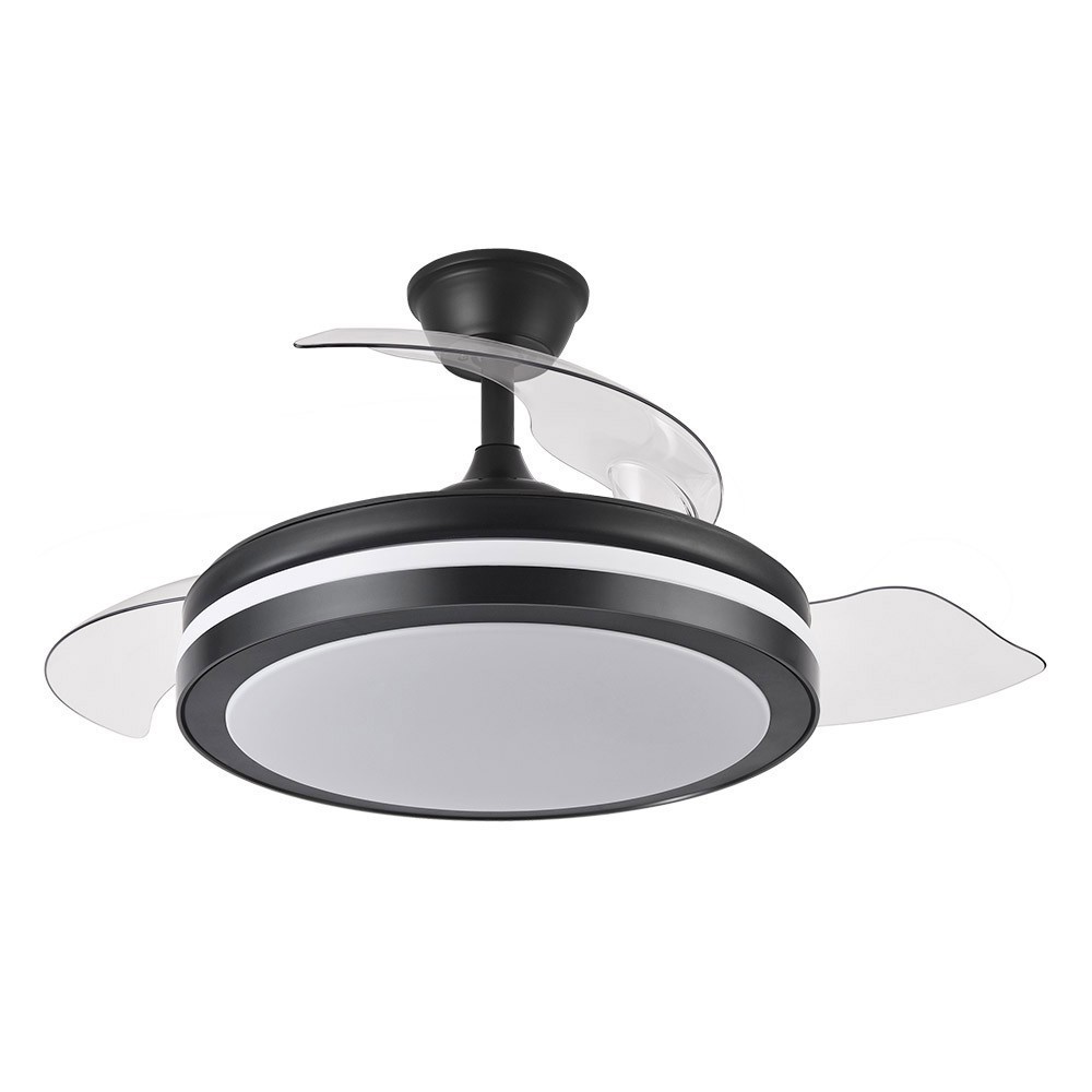 Ventilador de techo LED "esparta" regulable con control remoto (72w 3cct 61