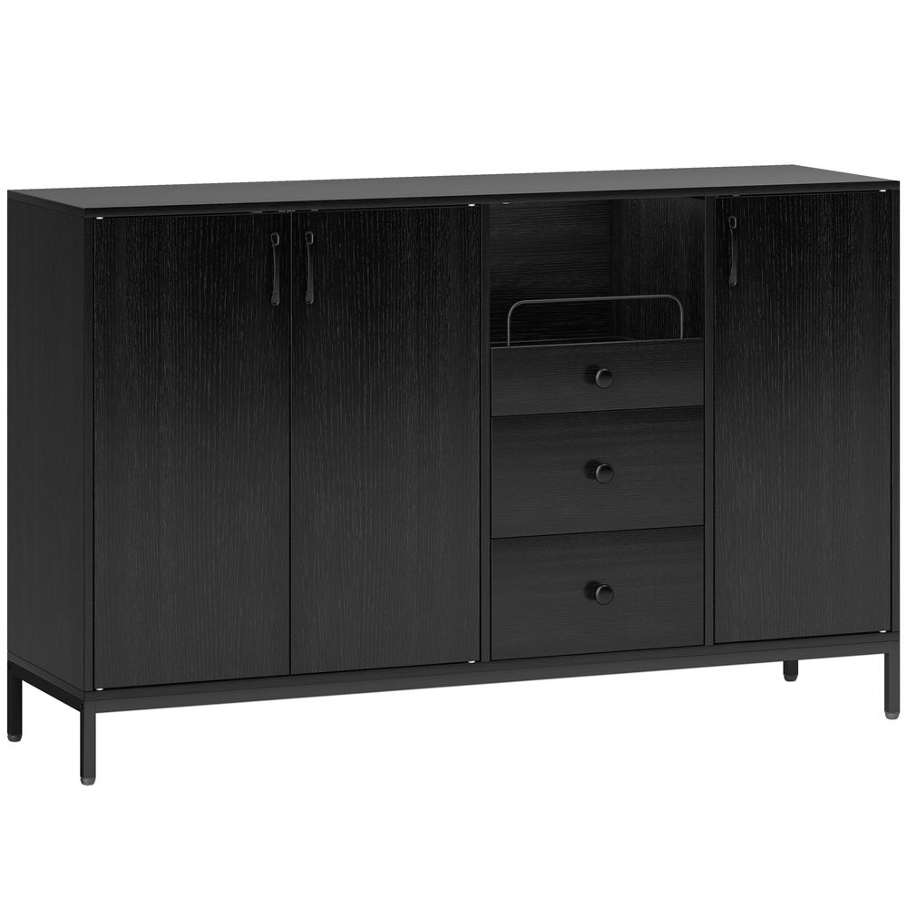 Aparador para salón 143.5x40x90 cm Homcom, hogar - muebles de comedor