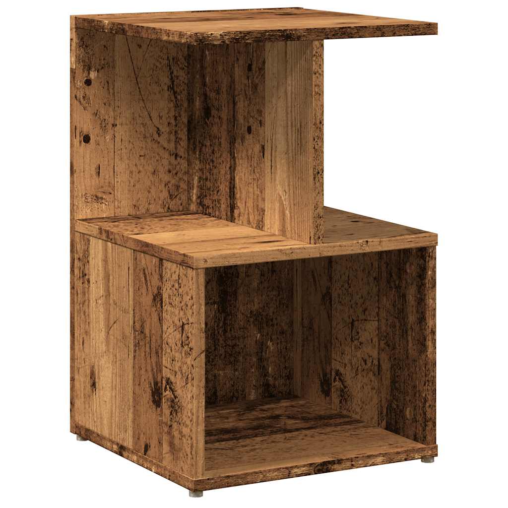 Casa lúmina - mesita de noche madera madeira 35 x 35 x 55 cm