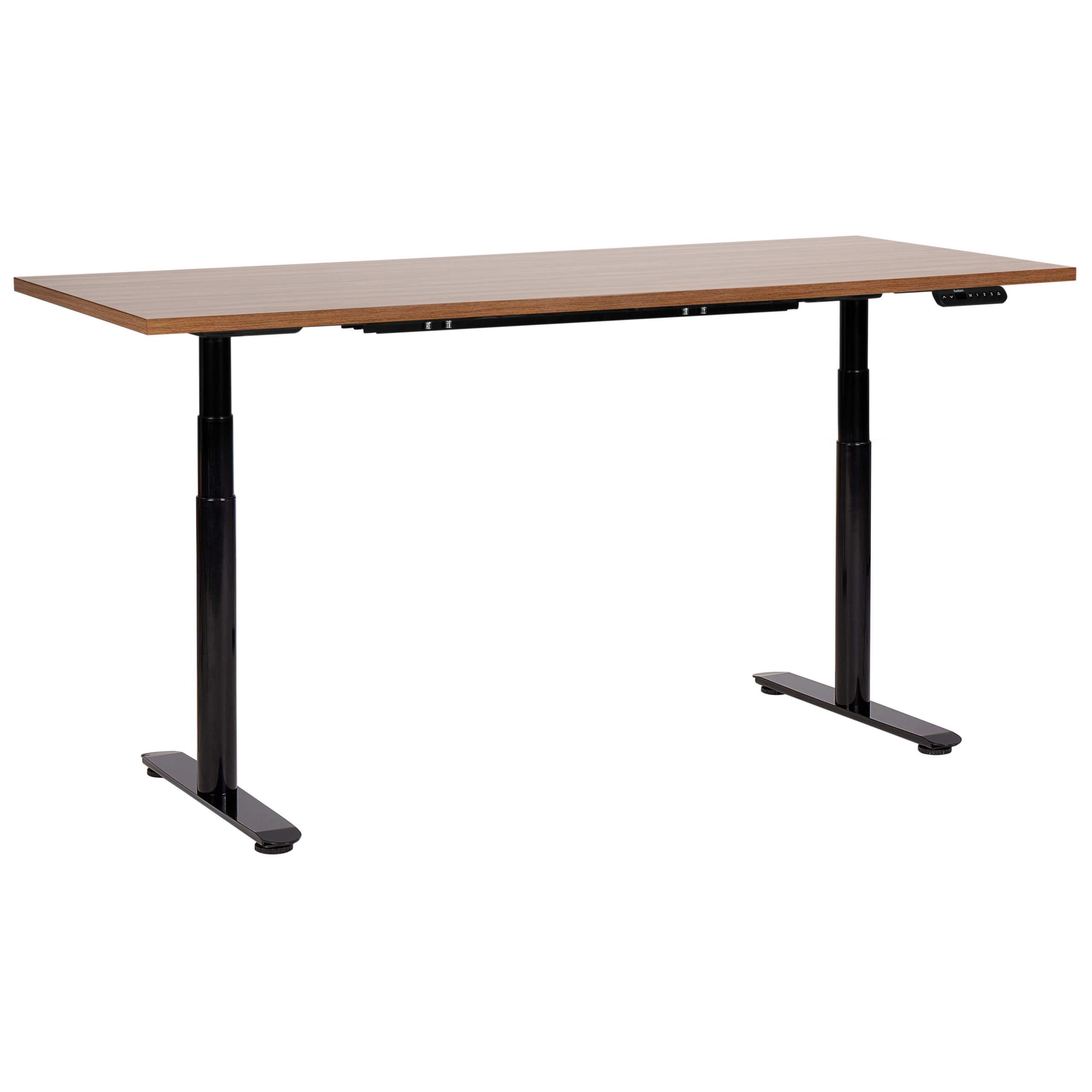 Escritorio de altura regulable eléctrico destinas 180 cm 80 cm marrón/negro