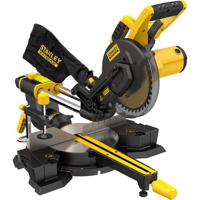 Ingletadora radial stanley fme721 fatmax 1500w 16,5kg 216mm láser