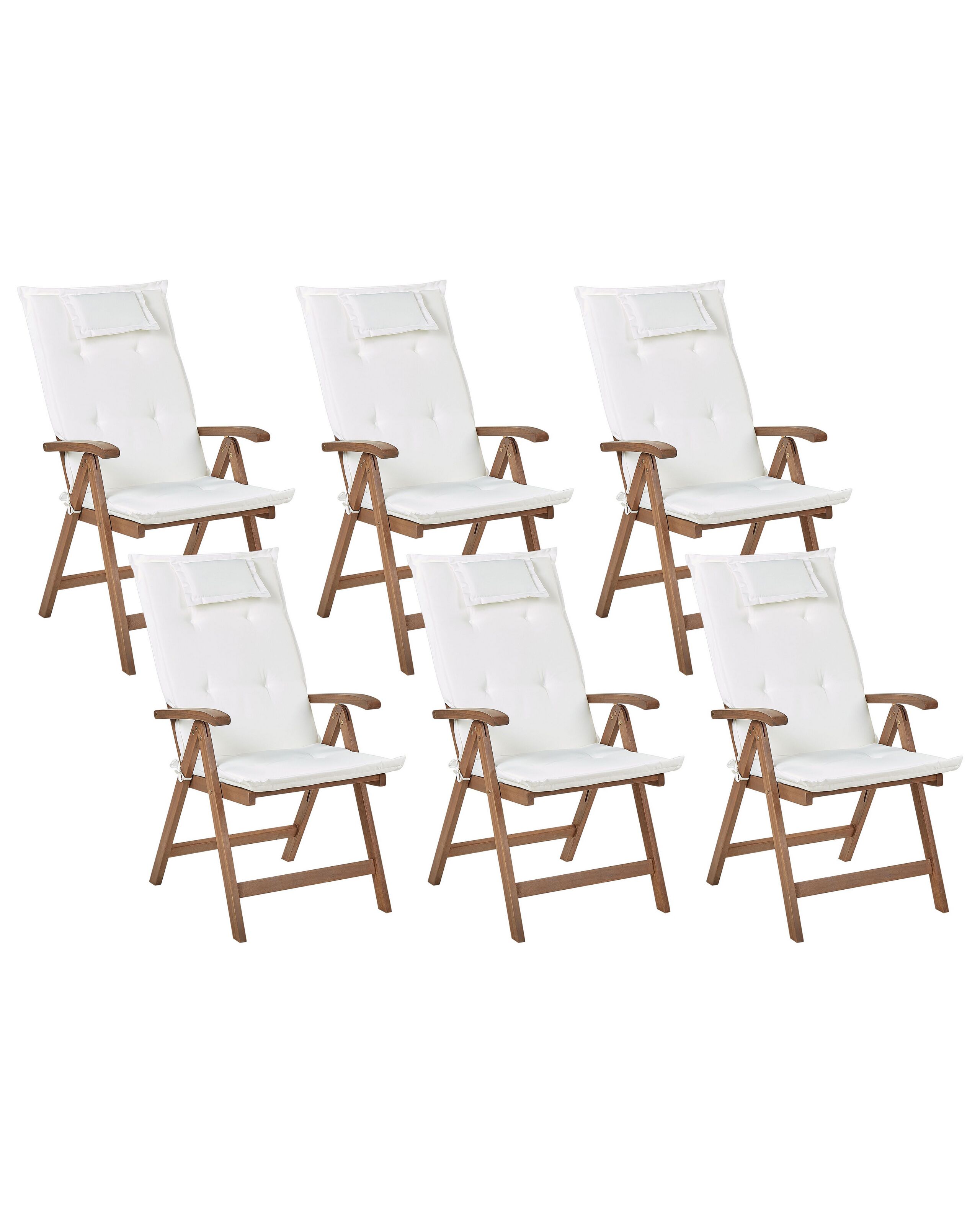 Silla de jardín blanco crema amantea
