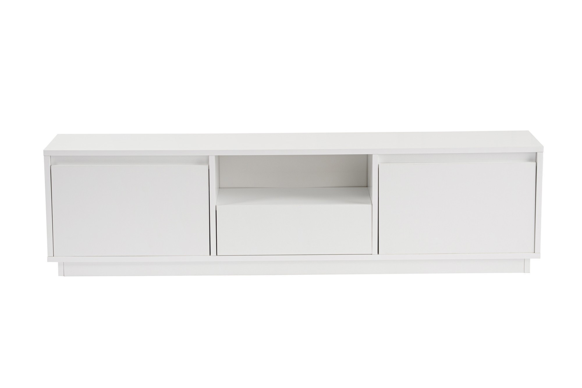 Mueble para televisión de madera <<vanguard>> - 160 x 29 x 42 cm - blanco n