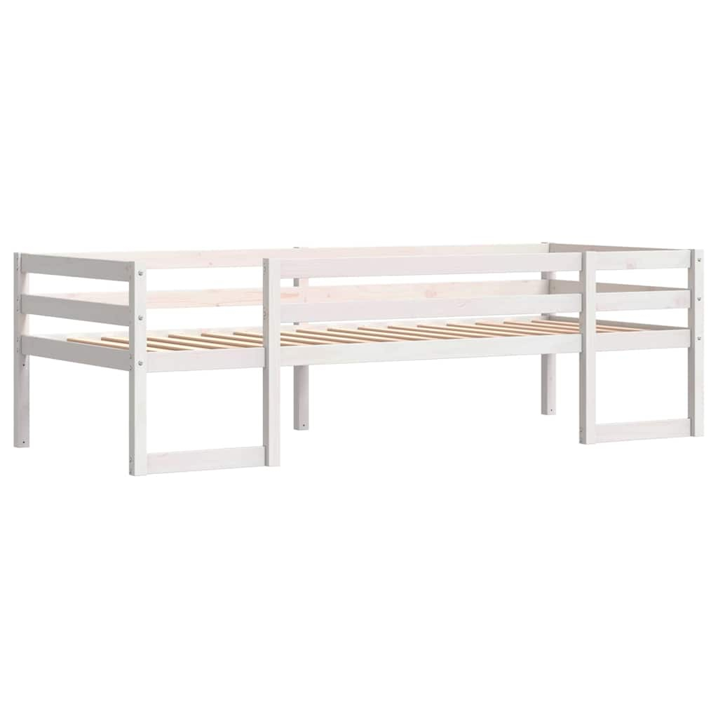vidaXL estructura de cama para niños madera de pino blanco 90x190 cm