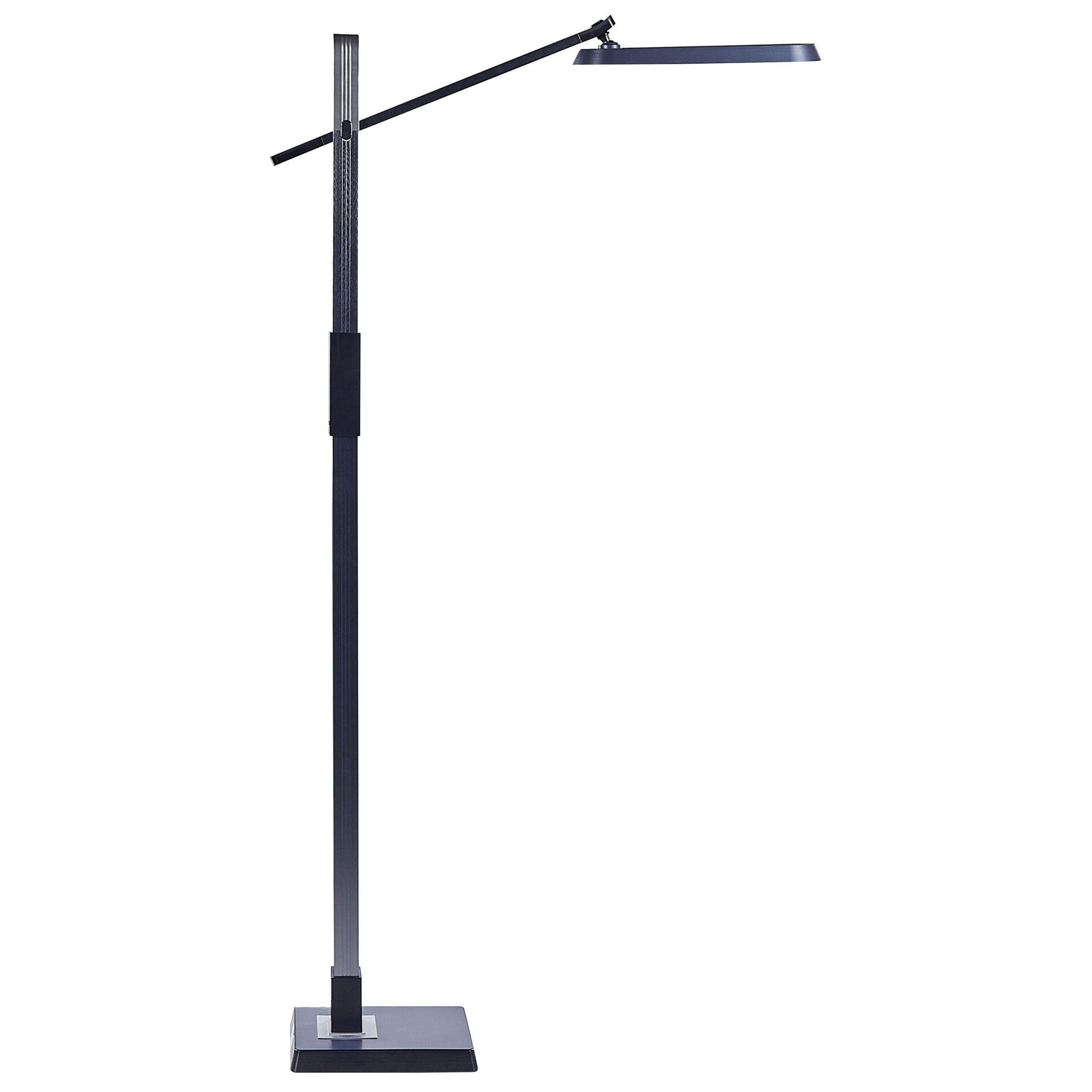 Lámpara LED de pie aquarius con regulador de intensidad metal gris oscuro