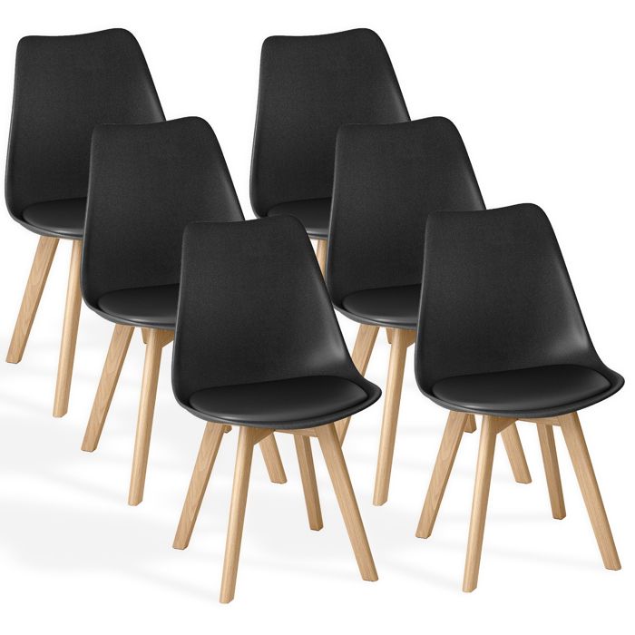 Silla - bealife - patas de madera maciza - patas antideslizantes y a prueba