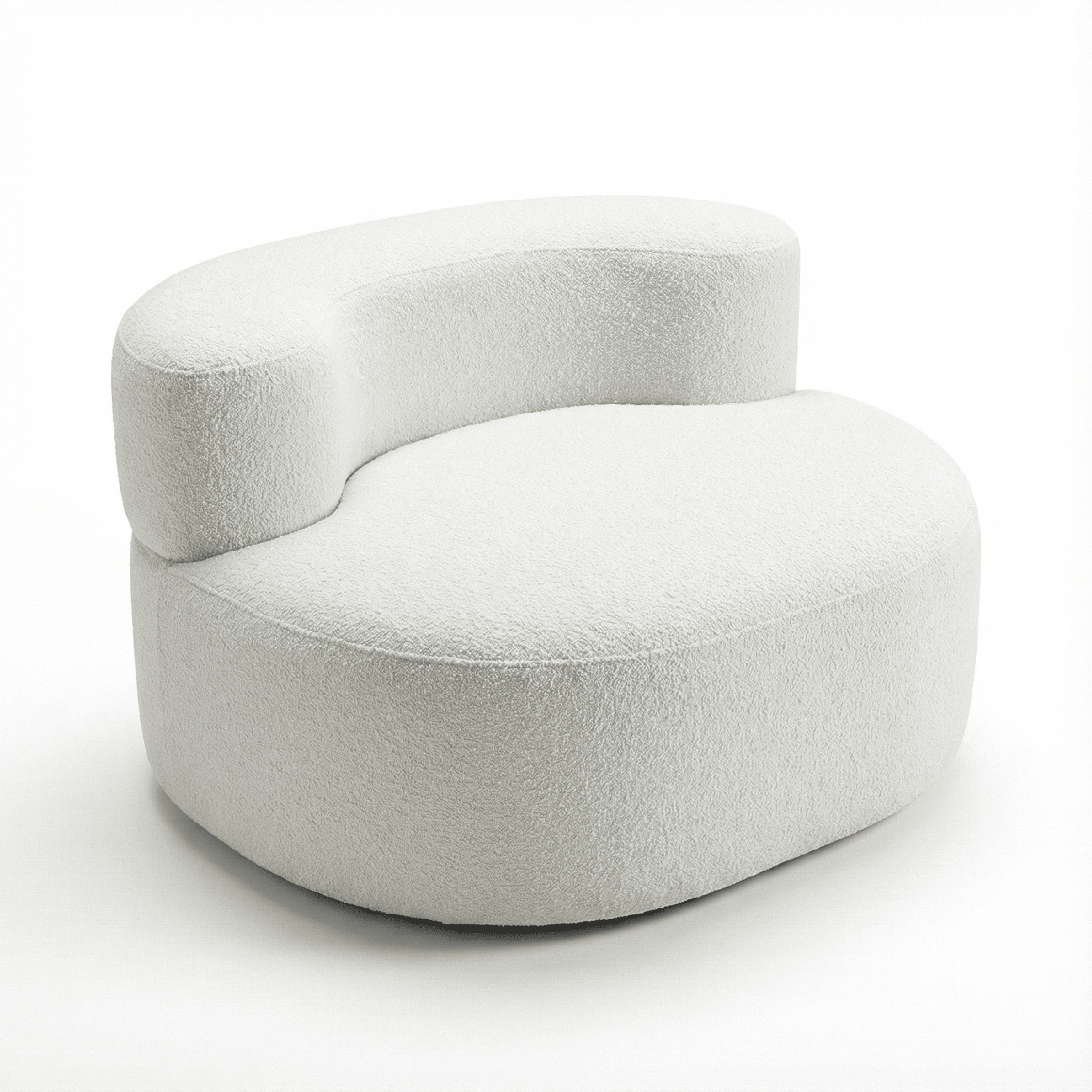 Sillón de salon milo 1 plaza - blanco