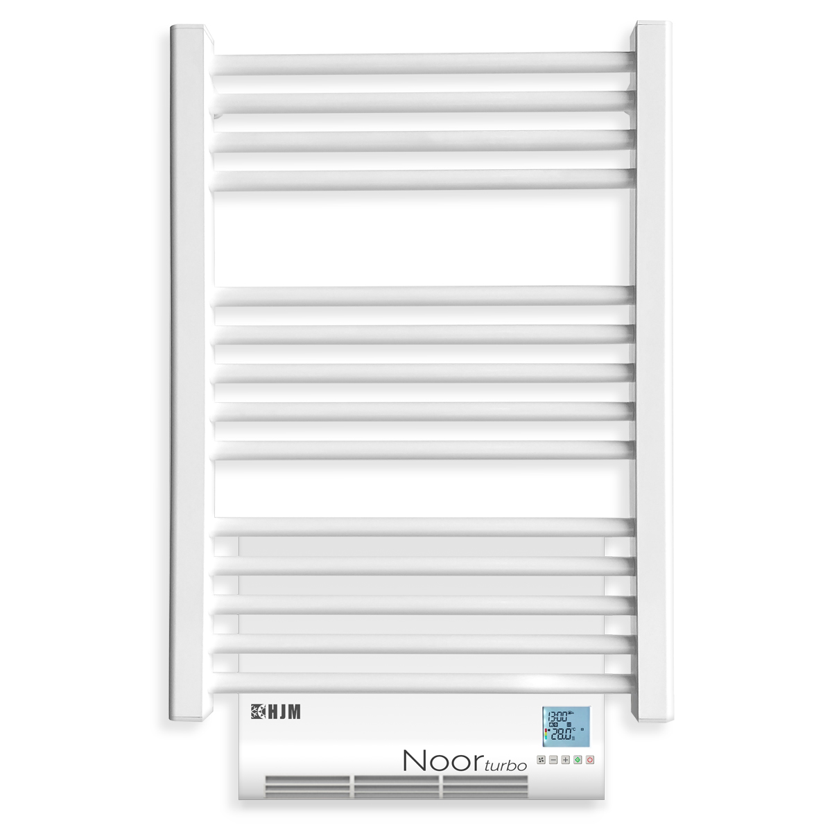 Radiador secatoallas eléctrico termoventilador Noor turbo (500w+1000w) HJM