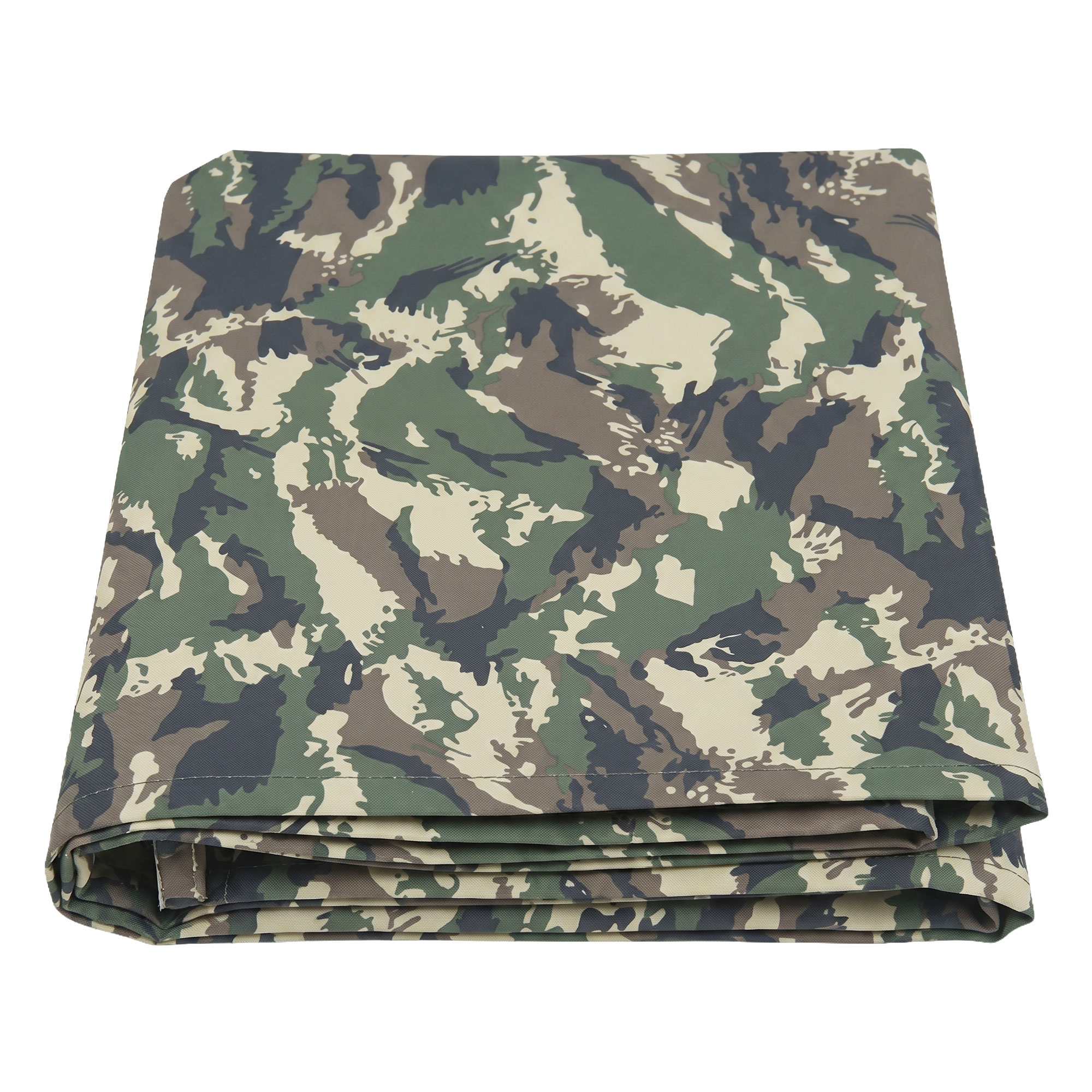 Lona acordeón 300x300 cm impermeable PVC camouflage para jardín