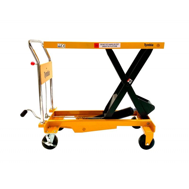 Mesa elevadora manual 500kg a 1000mm TYMBIA