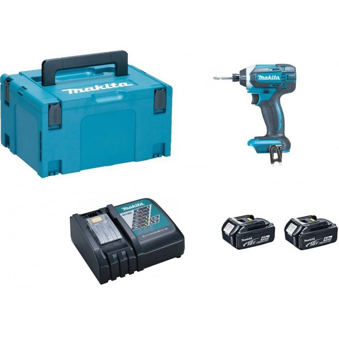 Atornillador impacto 18v - 2 bat. 4ah