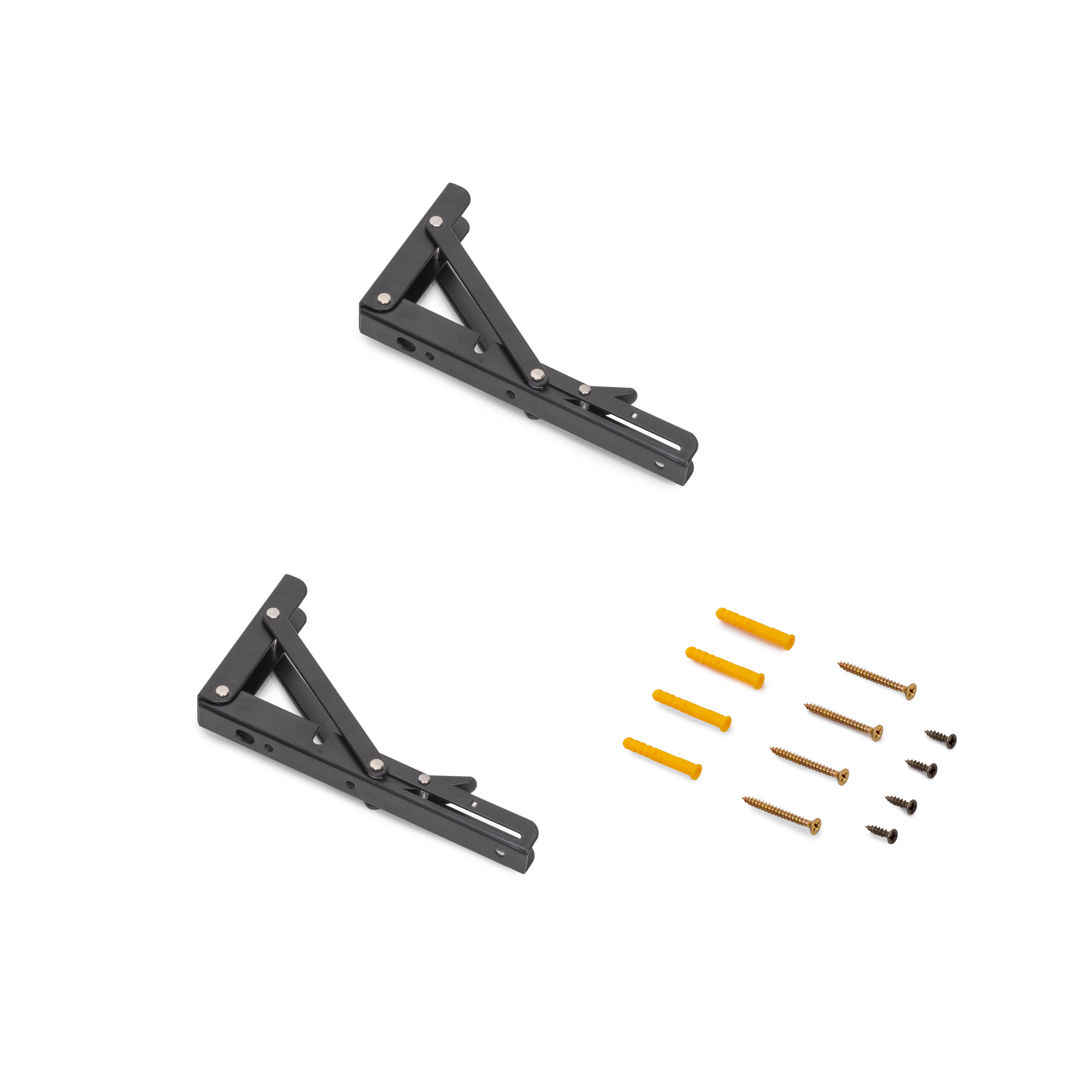 Soportes plegables para
