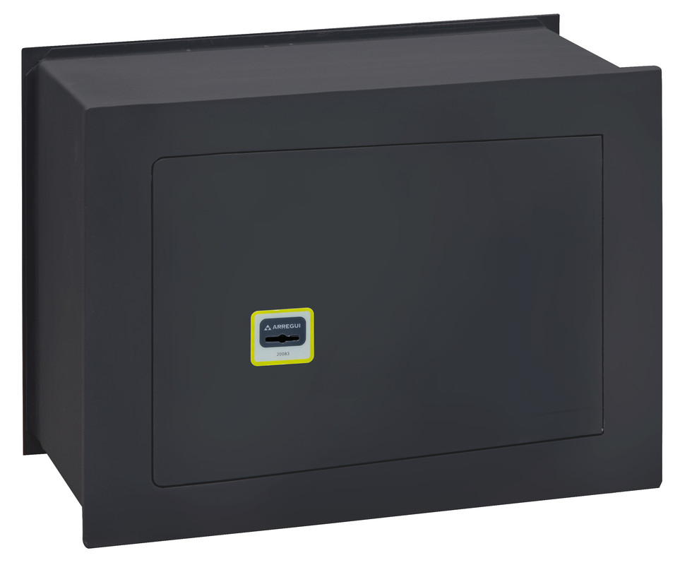 Arregui ideal 10 281350 caja fuerte empotrar con llave, 30 x 41 x 20 cm 15l