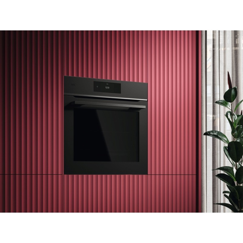 Horno AEG te8pb731at 71 l cristal negro mate a++ mealassist