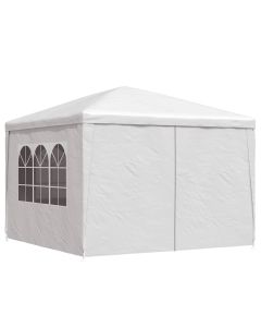 vidaXL carpa para celebraciones blanco 3x3 m