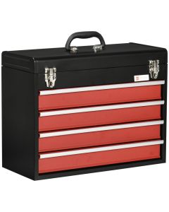 Caja de herramienta 51x22x39.5 cm acero bicolor durhand