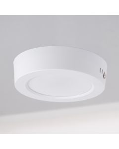 Plafón de superficie LED 100lm/w 6w 600lm 6000ºk ip20 [ho-plc-6w-600lm-cw]