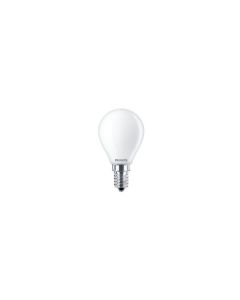 Bombilla esferica LED e14 4,3 w 470 lm 2700 k luz calida ø4,5 x 8,2