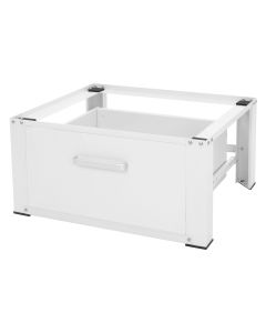 Base lavadora con cajón 63x54 cm acero blanco