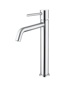 Valaz grifo de lavabo alto para pica monomando redondo cromado