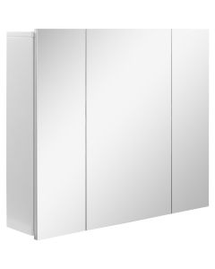 Armario de baño 70x15x60 cm mdf color blanco kleankin, hogar - baño