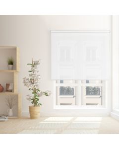 Estor enrollable screen  apertura 10%  blanco 90 x 190cm