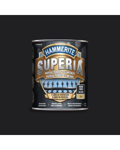 Hammerite superia esmalte antioxidante mate negro 750 ml