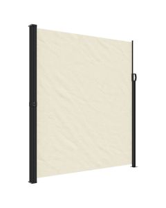 vidaXL toldo lateral retráctil crema 220x300 cm