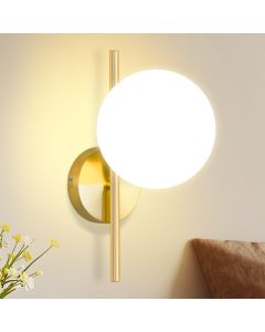 Nettlife aplique pared E27 blanco 30x15