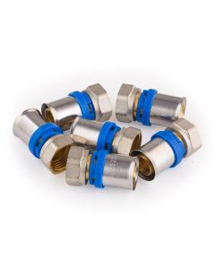 X6 racores multicapa a prensar multiperfiles ø20 -h tuerca libre 1/2'