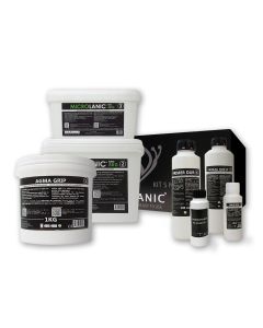 Kit microcemento sbc 5m² baños y cocinas marfil oscuro
