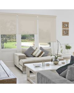 Estor enrollable screen  apertura 10%  linen sand 150 x 190cm