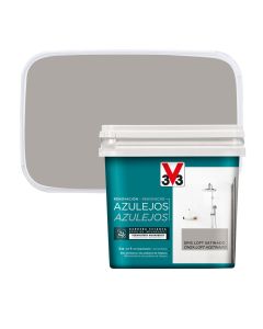 Pintura para azulejos y paneles gris loft 750 ml