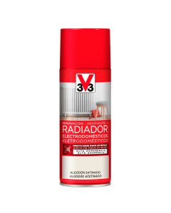 Pintura en spray para emisores térmicos y electrodomésticos algodón 400 ml