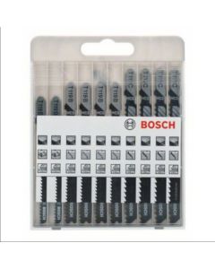 Juego 10 hojas sierra calar madera Bosch