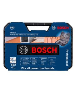 Maletín mixto 103 piezas Bosch