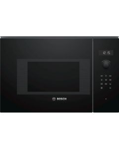 Microondas Bosch bfl524mb0 20 l integrable sin marco cristal negro