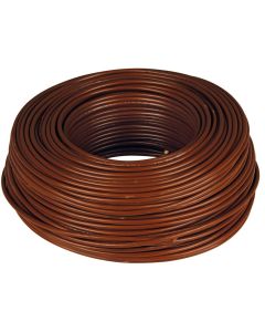 Cable H07V-K 1x1,5mm marrón rollo 10m